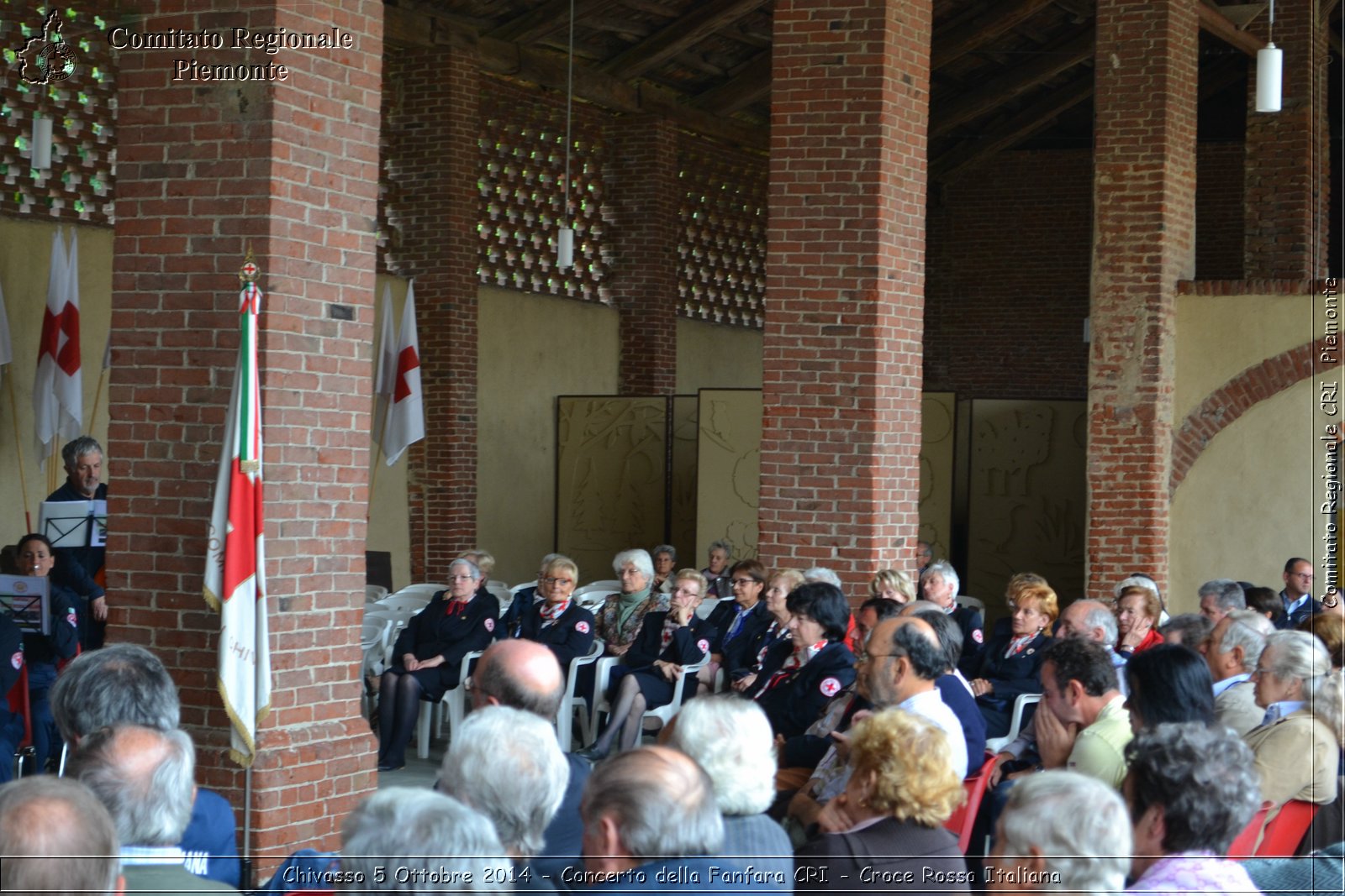 Chivasso 5 Ottobre 2014 - Concerto della Fanfara CRI - Croce Rossa Italiana- Comitato Regionale del Piemonte