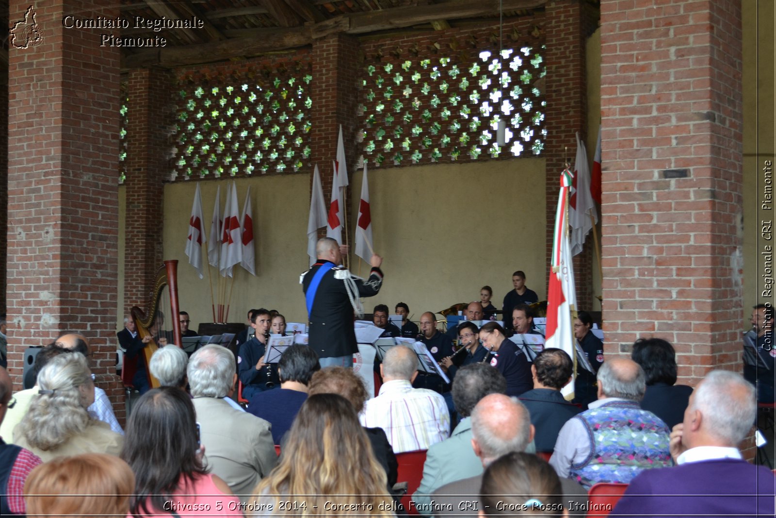 Chivasso 5 Ottobre 2014 - Concerto della Fanfara CRI - Croce Rossa Italiana- Comitato Regionale del Piemonte