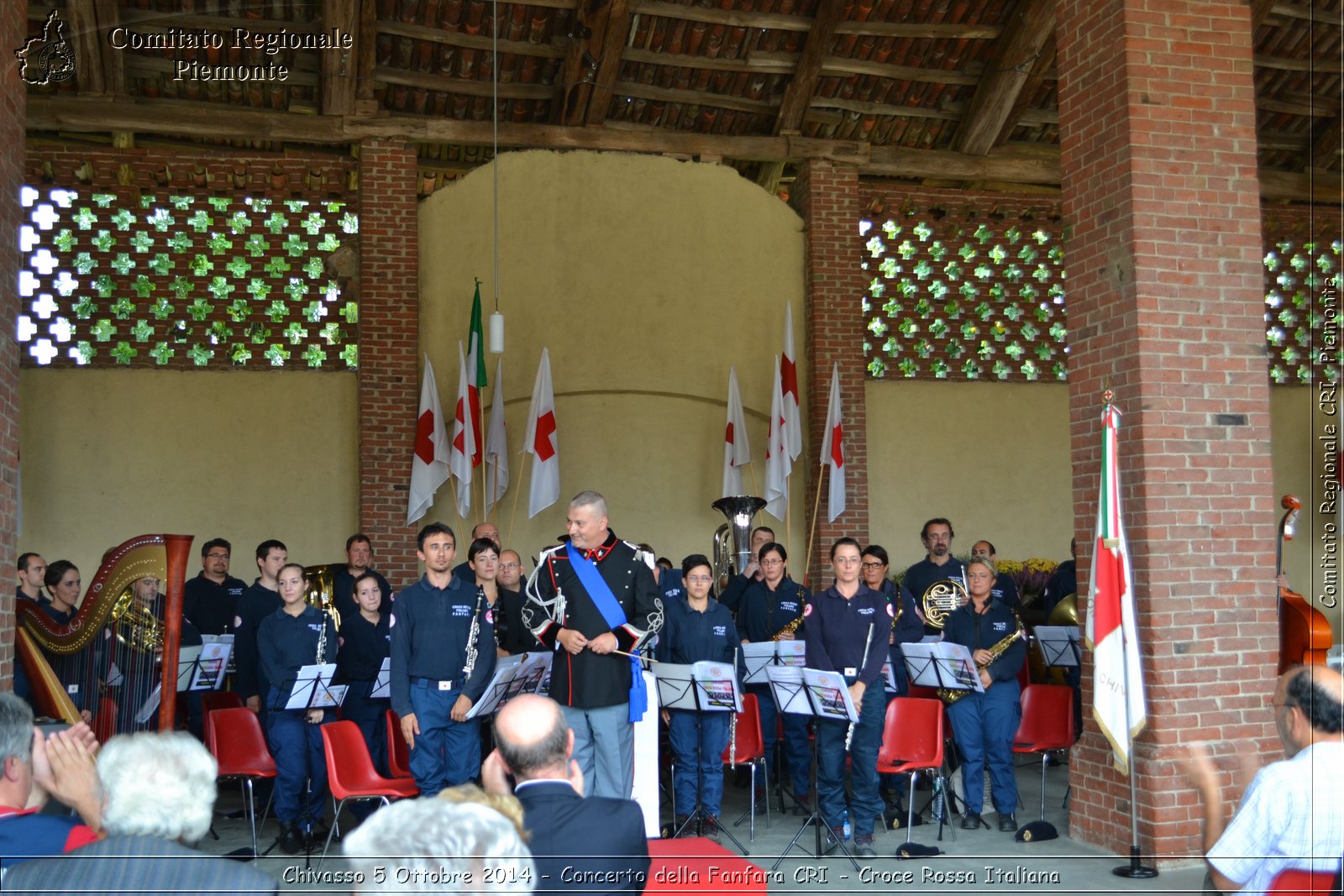 Chivasso 5 Ottobre 2014 - Concerto della Fanfara CRI - Croce Rossa Italiana- Comitato Regionale del Piemonte