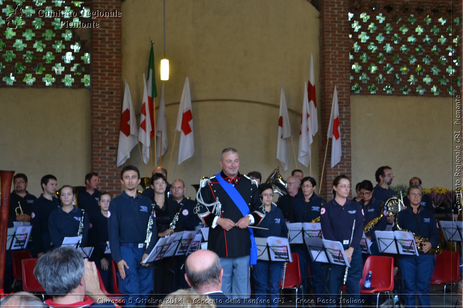 Chivasso 5 Ottobre 2014 - Concerto della Fanfara CRI - Croce Rossa Italiana- Comitato Regionale del Piemonte