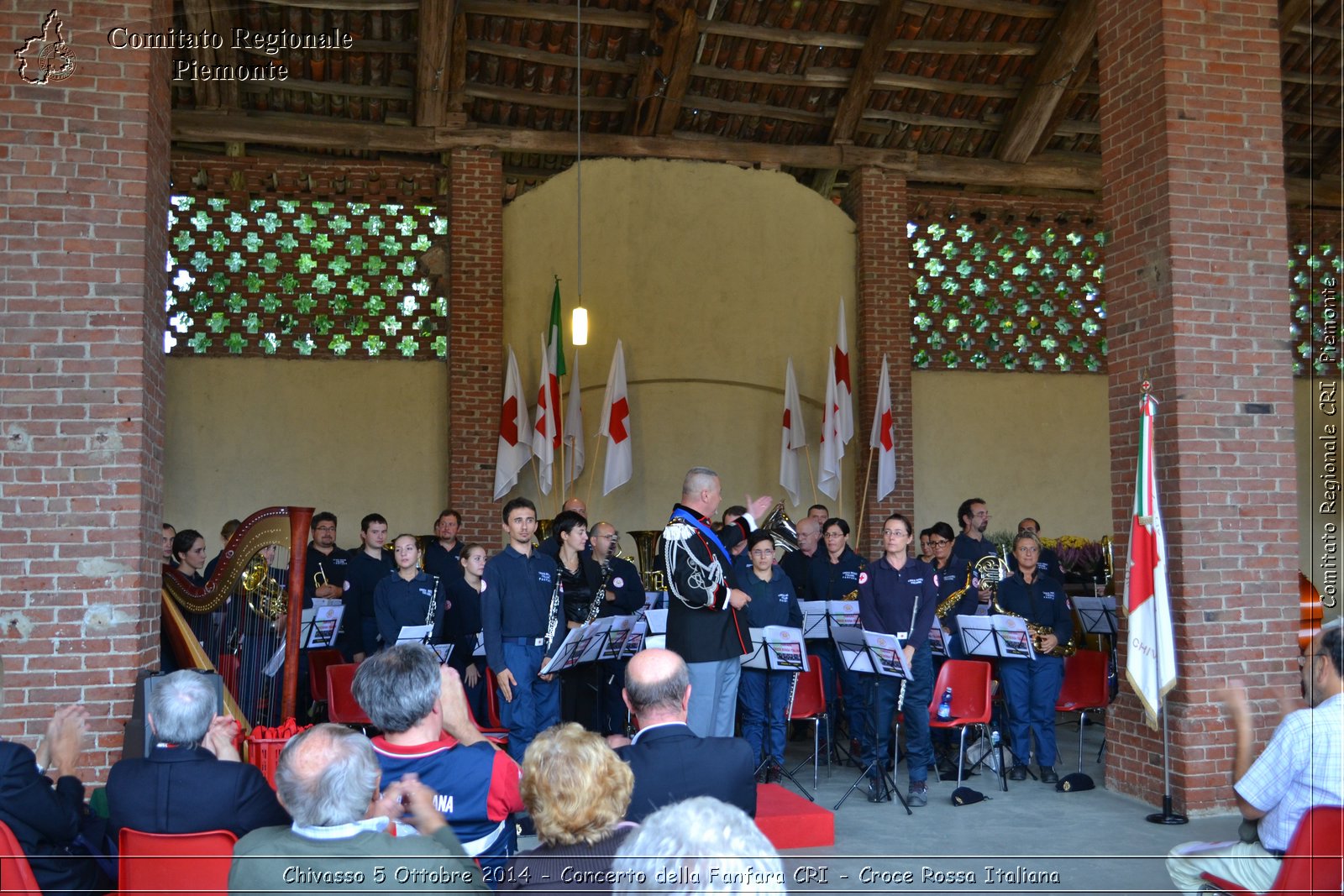 Chivasso 5 Ottobre 2014 - Concerto della Fanfara CRI - Croce Rossa Italiana- Comitato Regionale del Piemonte