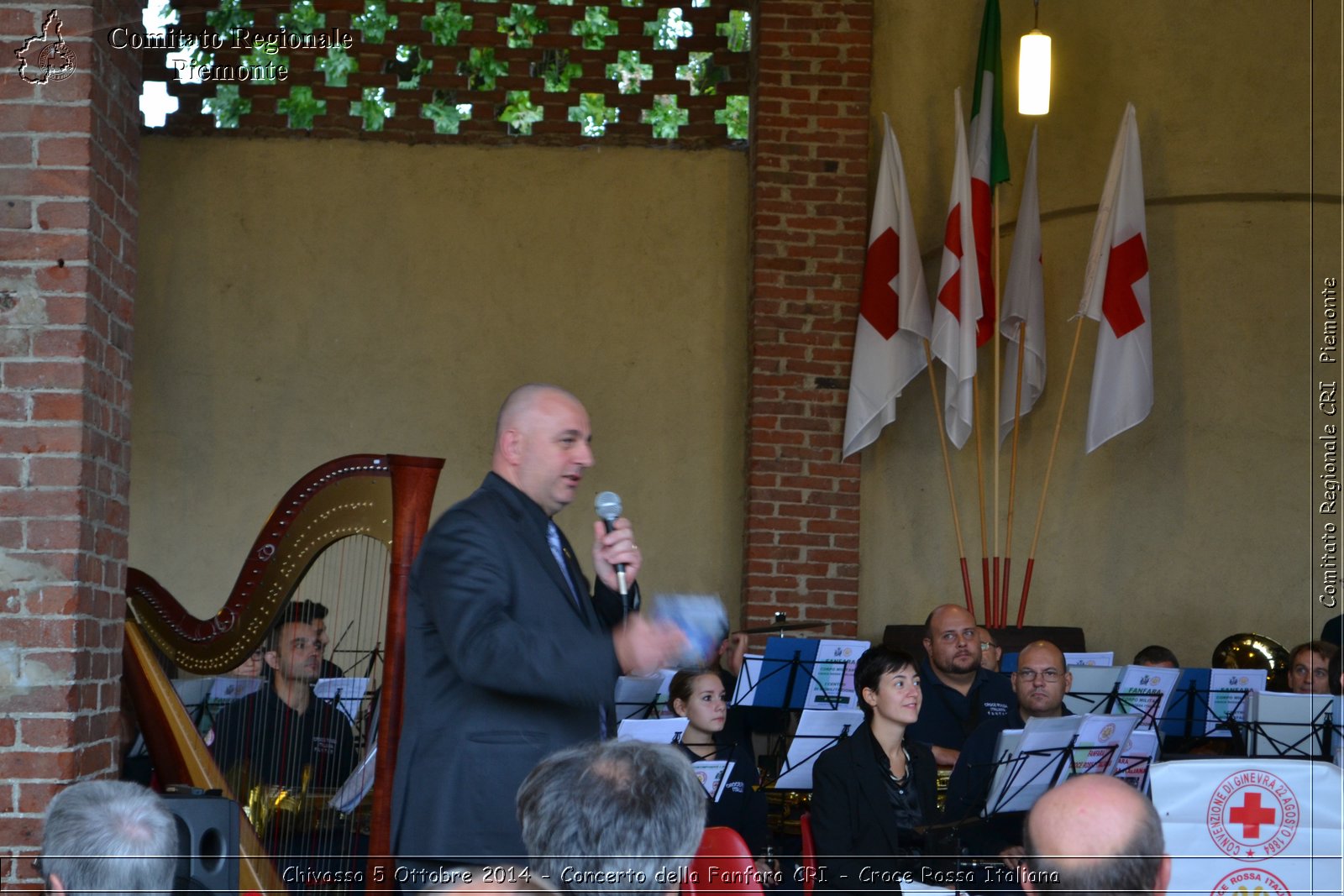 Chivasso 5 Ottobre 2014 - Concerto della Fanfara CRI - Croce Rossa Italiana- Comitato Regionale del Piemonte