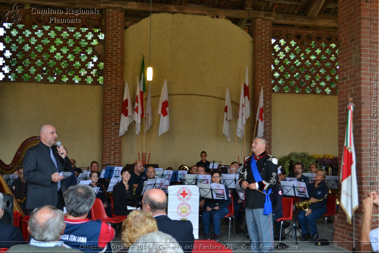 Chivasso 5 Ottobre 2014 - Concerto della Fanfara CRI - Croce Rossa Italiana- Comitato Regionale del Piemonte