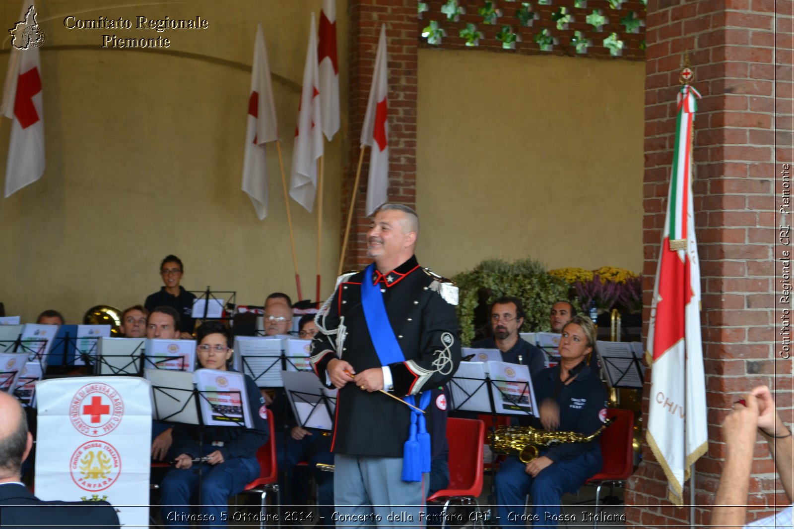 Chivasso 5 Ottobre 2014 - Concerto della Fanfara CRI - Croce Rossa Italiana- Comitato Regionale del Piemonte