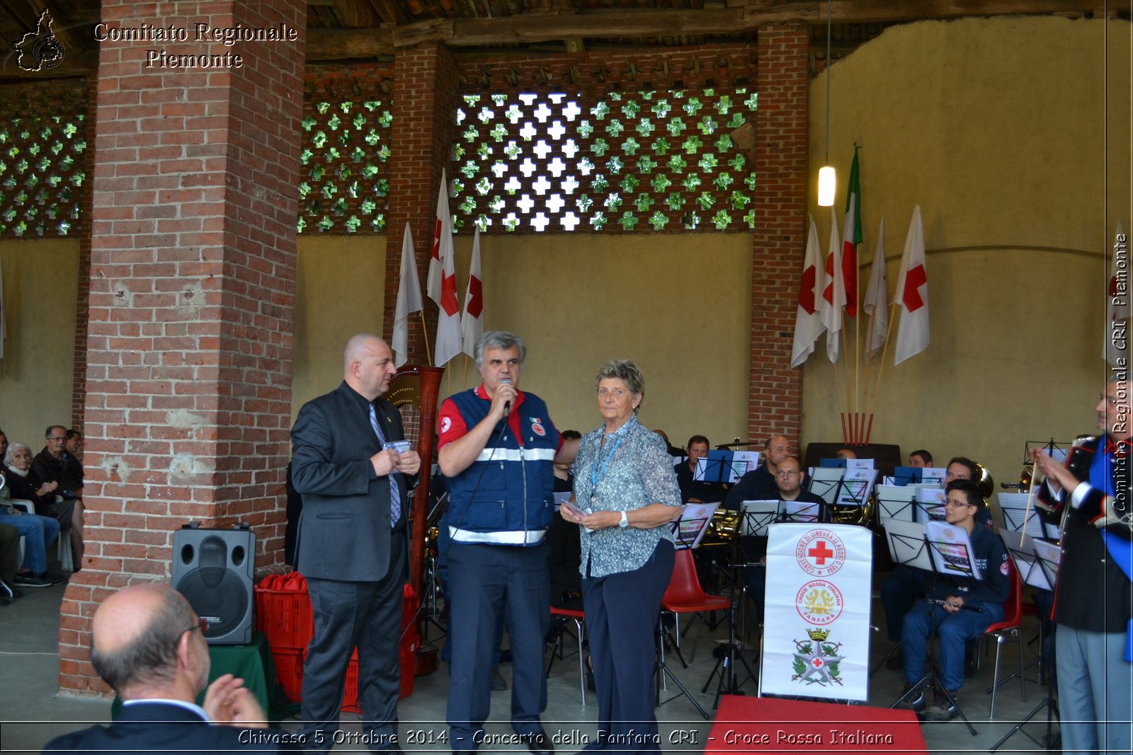 Chivasso 5 Ottobre 2014 - Concerto della Fanfara CRI - Croce Rossa Italiana- Comitato Regionale del Piemonte