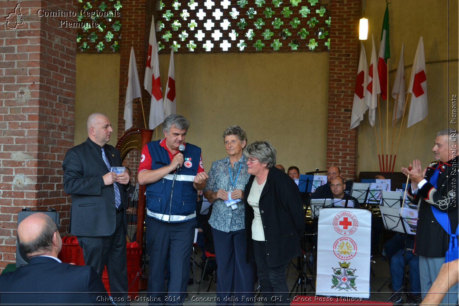 Chivasso 5 Ottobre 2014 - Concerto della Fanfara CRI - Croce Rossa Italiana- Comitato Regionale del Piemonte