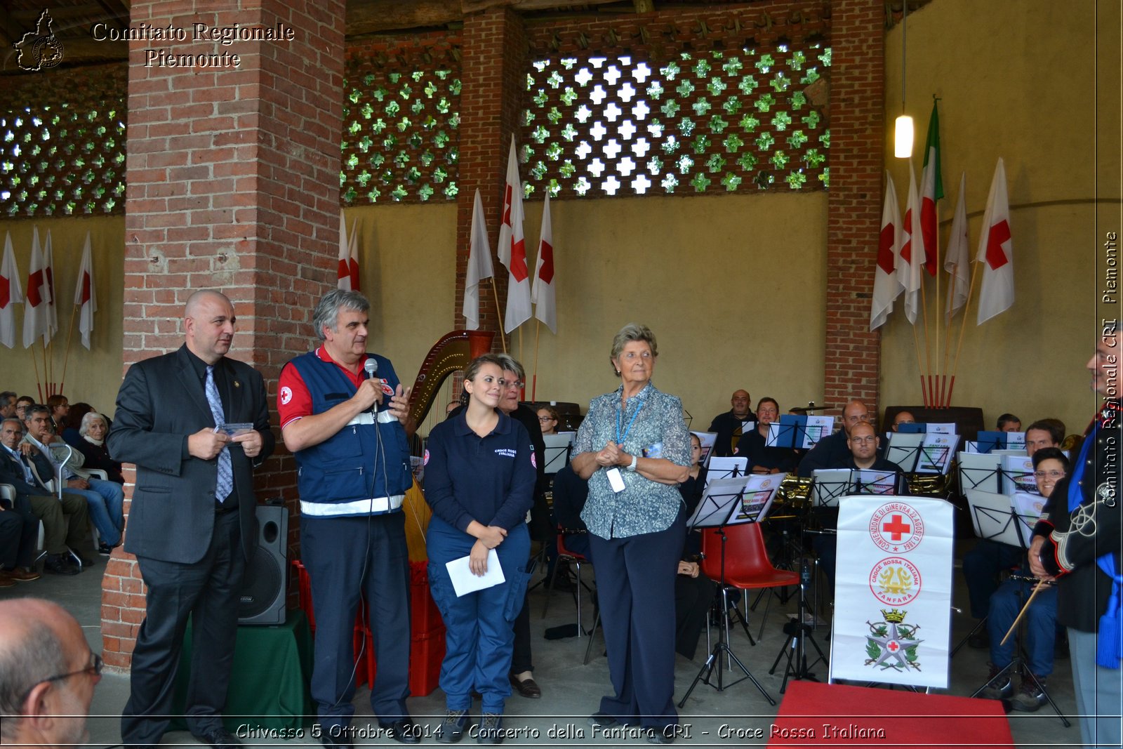 Chivasso 5 Ottobre 2014 - Concerto della Fanfara CRI - Croce Rossa Italiana- Comitato Regionale del Piemonte