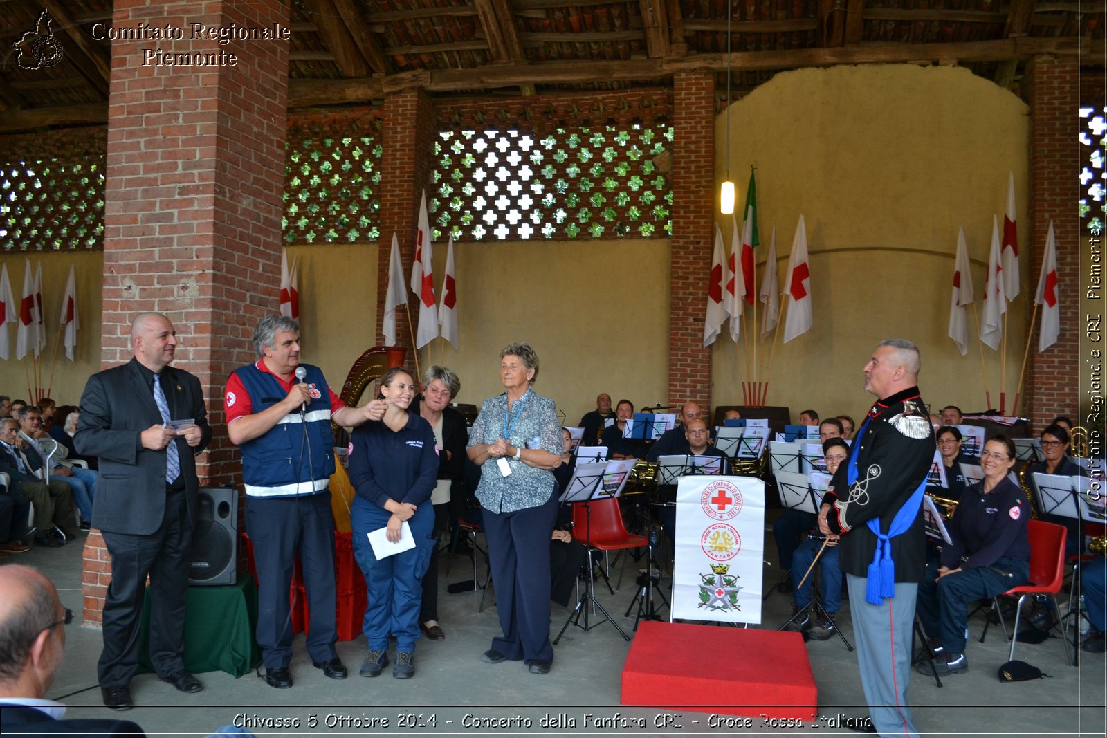 Chivasso 5 Ottobre 2014 - Concerto della Fanfara CRI - Croce Rossa Italiana- Comitato Regionale del Piemonte