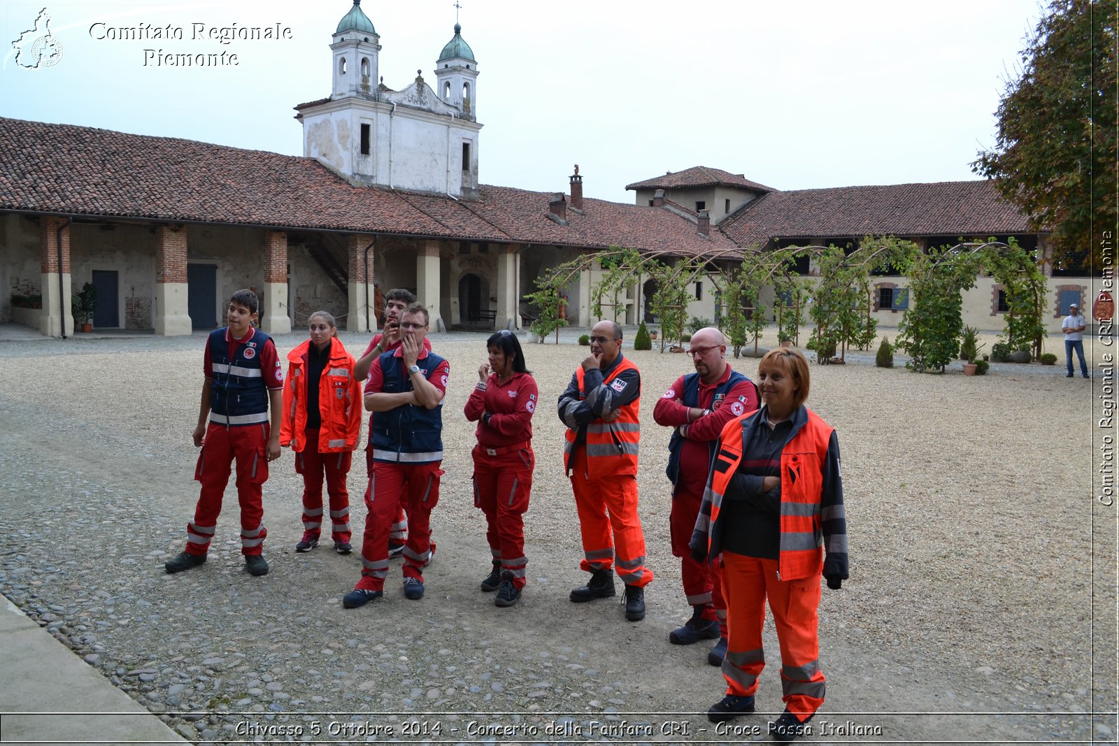 Chivasso 5 Ottobre 2014 - Concerto della Fanfara CRI - Croce Rossa Italiana- Comitato Regionale del Piemonte