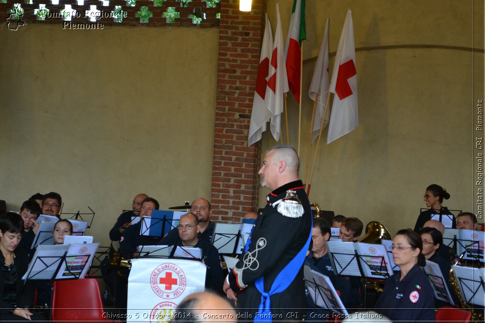 Chivasso 5 Ottobre 2014 - Concerto della Fanfara CRI - Croce Rossa Italiana- Comitato Regionale del Piemonte