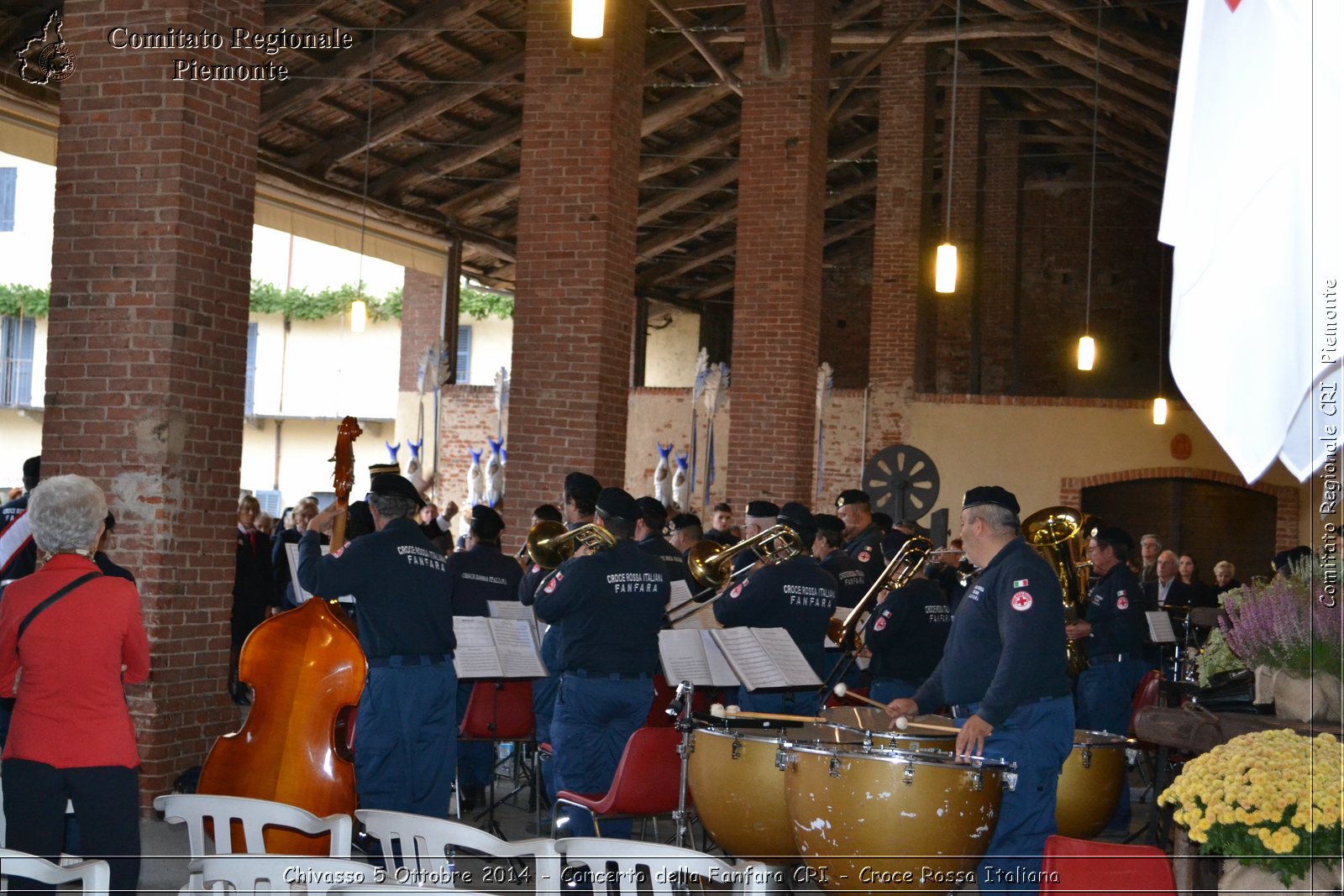 Chivasso 5 Ottobre 2014 - Concerto della Fanfara CRI - Croce Rossa Italiana- Comitato Regionale del Piemonte