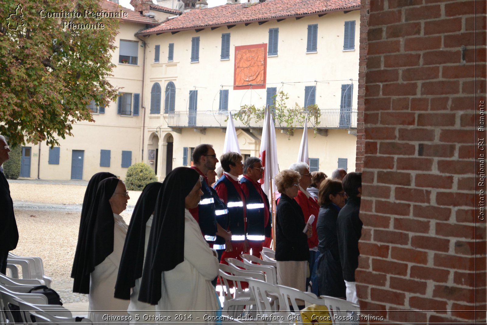 Chivasso 5 Ottobre 2014 - Concerto della Fanfara CRI - Croce Rossa Italiana- Comitato Regionale del Piemonte