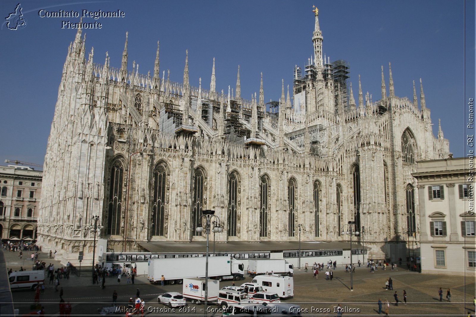 Milano 5 Ottobre 2014 - Concerto dei Nomadi - Croce Rossa Italiana- Comitato Regionale del Piemonte