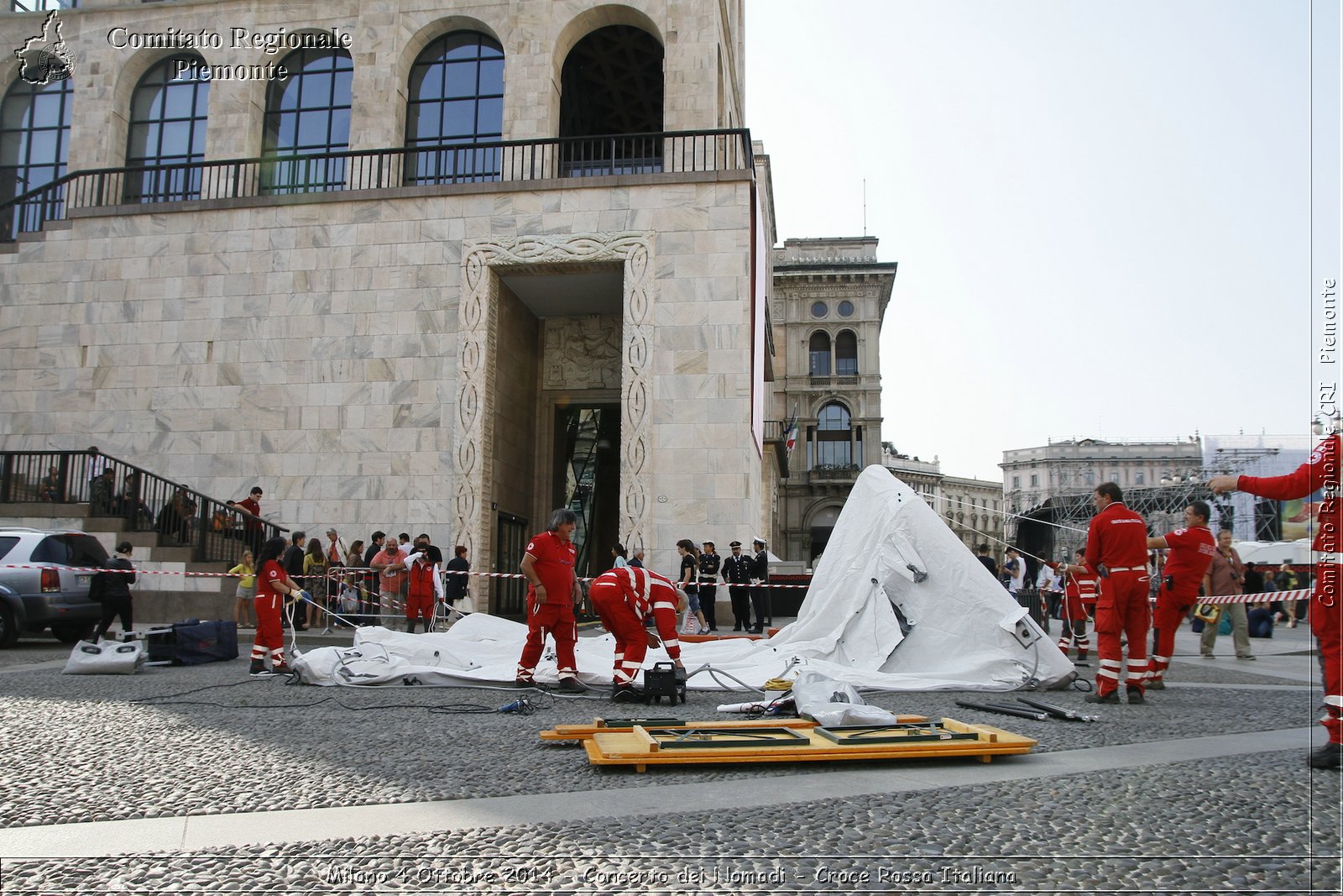 Milano 5 Ottobre 2014 - Concerto dei Nomadi - Croce Rossa Italiana- Comitato Regionale del Piemonte