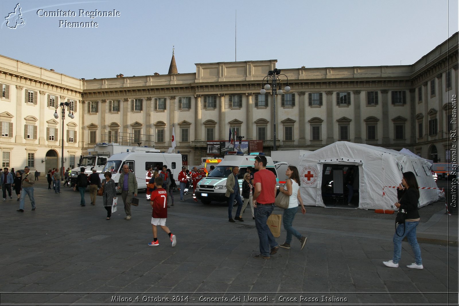 Milano 5 Ottobre 2014 - Concerto dei Nomadi - Croce Rossa Italiana- Comitato Regionale del Piemonte