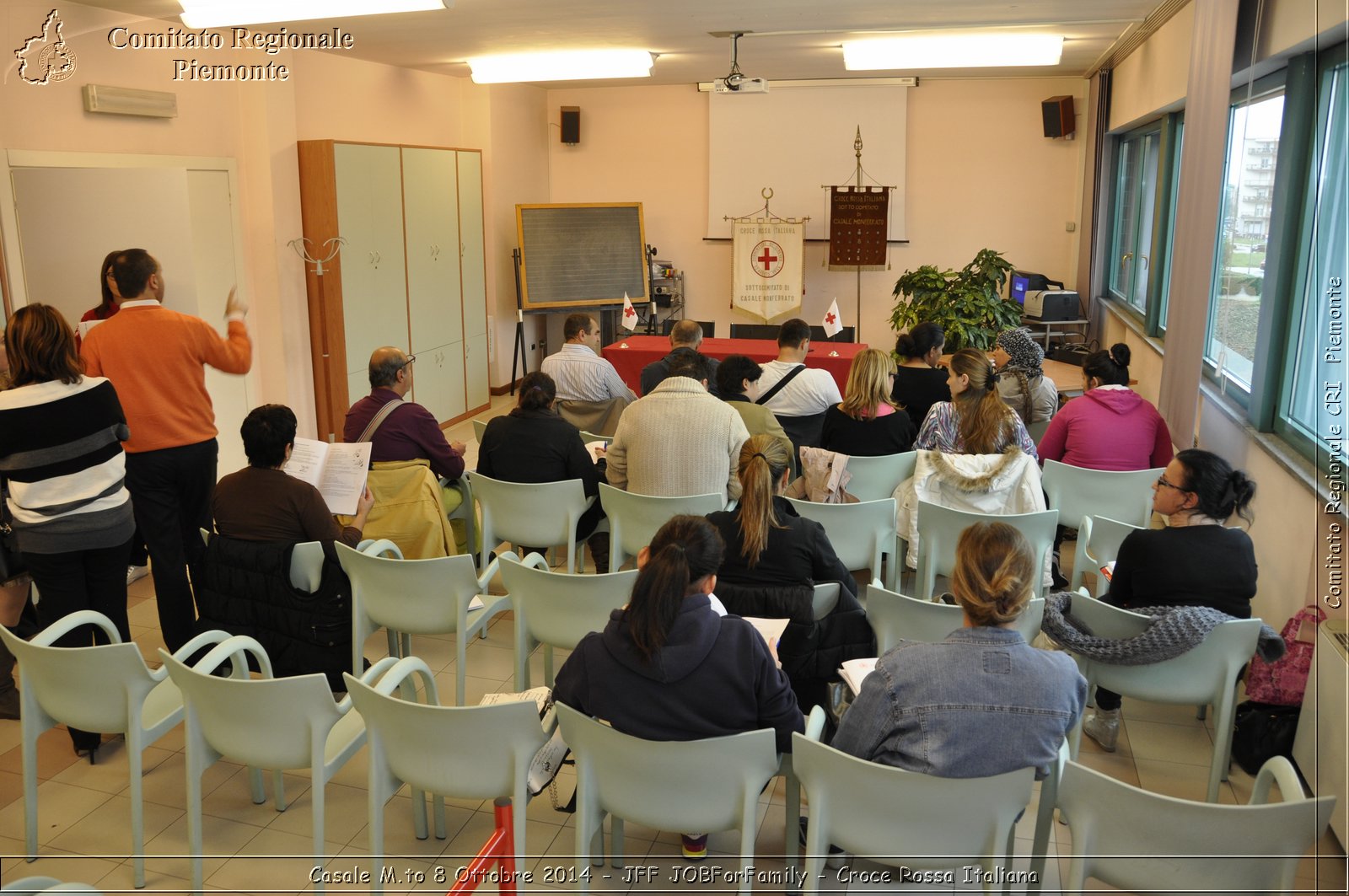 Casale M.to 8 Ottobre 2014 - JFF JOBForFamily - Croce Rossa Italiana- Comitato Regionale del Piemonte