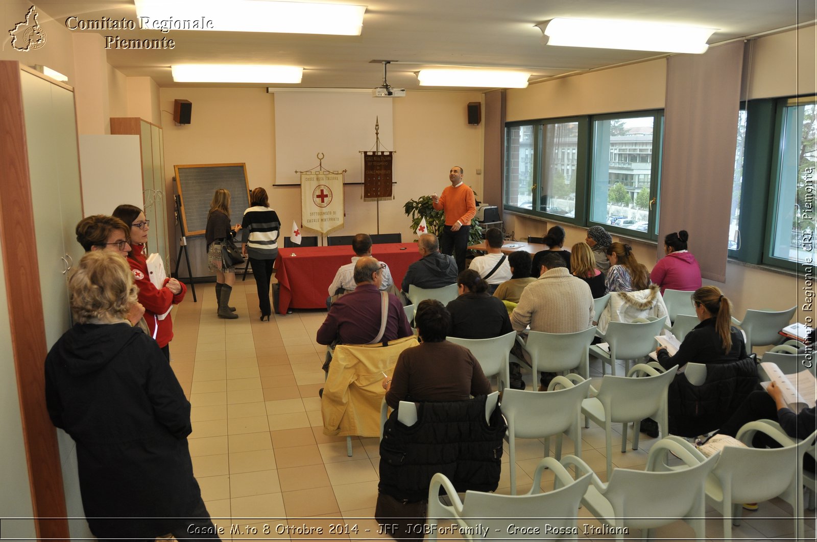 Casale M.to 8 Ottobre 2014 - JFF JOBForFamily - Croce Rossa Italiana- Comitato Regionale del Piemonte