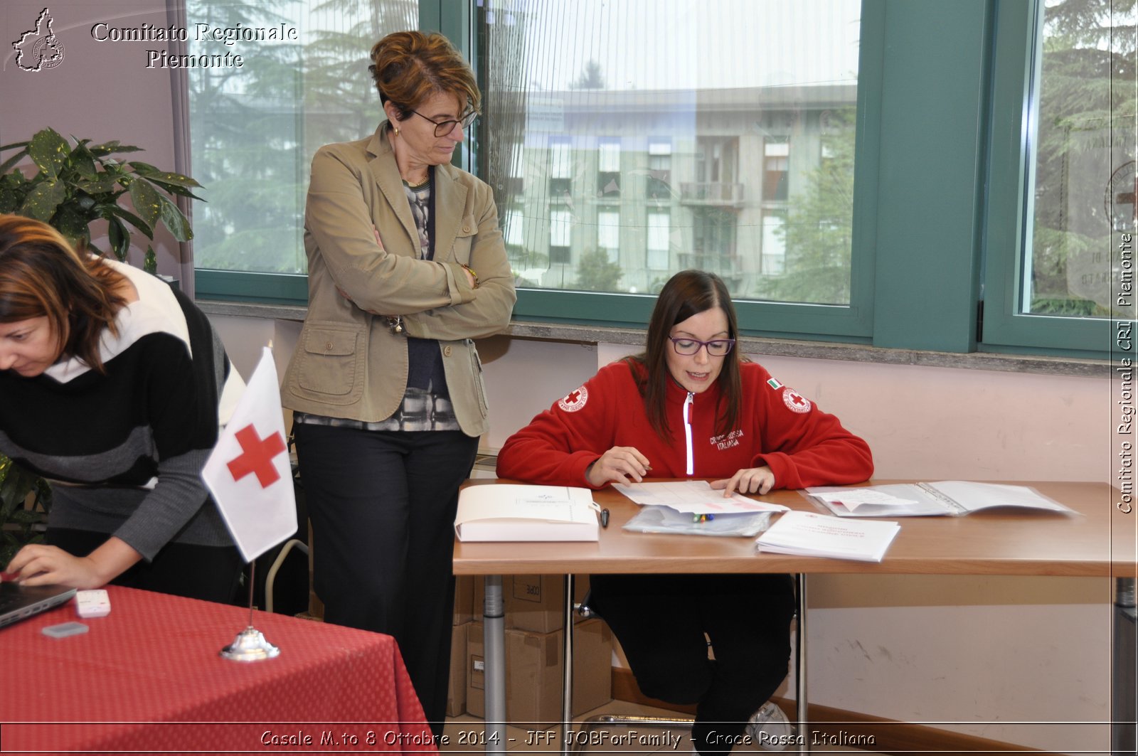 Casale M.to 8 Ottobre 2014 - JFF JOBForFamily - Croce Rossa Italiana- Comitato Regionale del Piemonte