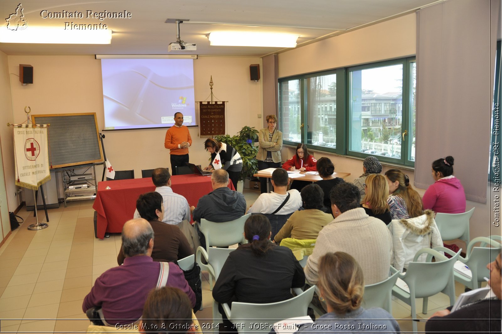 Casale M.to 8 Ottobre 2014 - JFF JOBForFamily - Croce Rossa Italiana- Comitato Regionale del Piemonte