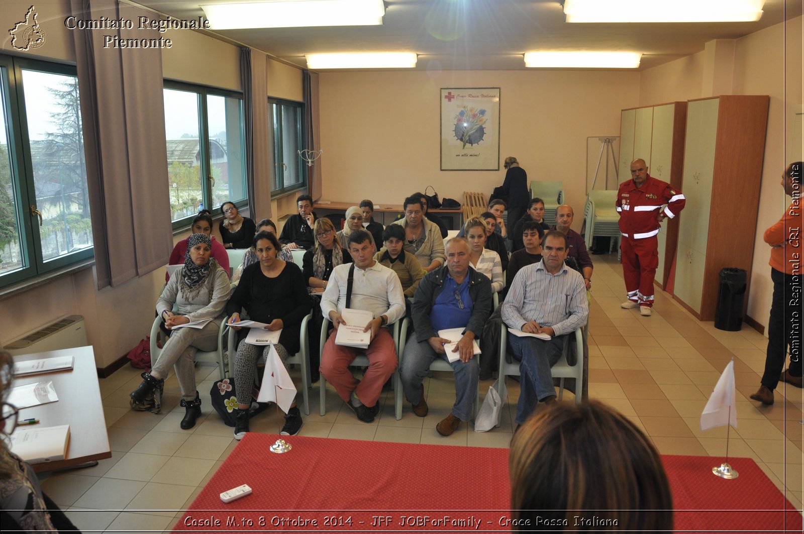 Casale M.to 8 Ottobre 2014 - JFF JOBForFamily - Croce Rossa Italiana- Comitato Regionale del Piemonte