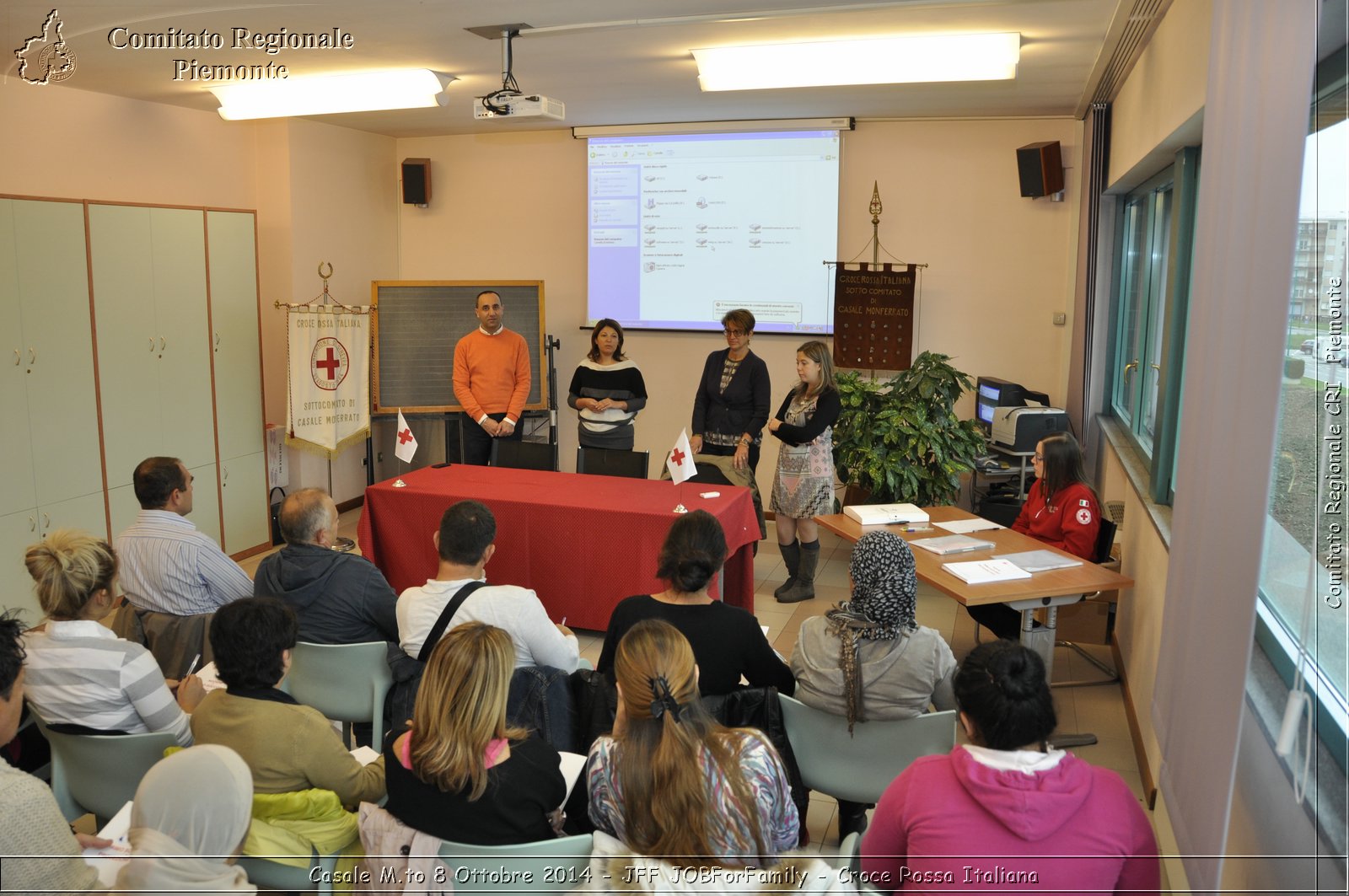 Casale M.to 8 Ottobre 2014 - JFF JOBForFamily - Croce Rossa Italiana- Comitato Regionale del Piemonte