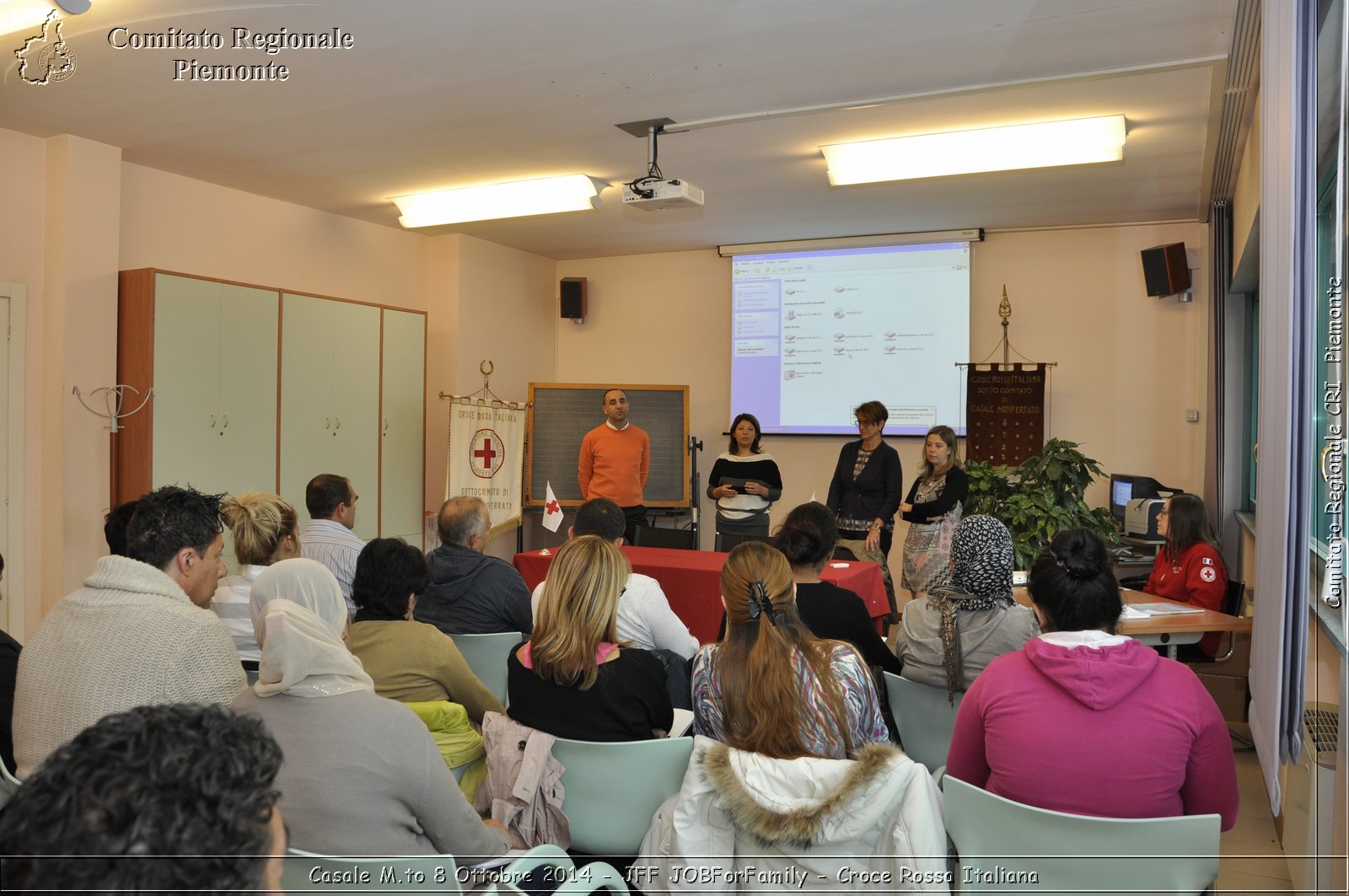 Casale M.to 8 Ottobre 2014 - JFF JOBForFamily - Croce Rossa Italiana- Comitato Regionale del Piemonte