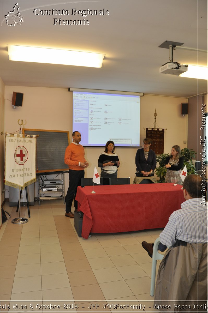 Casale M.to 8 Ottobre 2014 - JFF JOBForFamily - Croce Rossa Italiana- Comitato Regionale del Piemonte