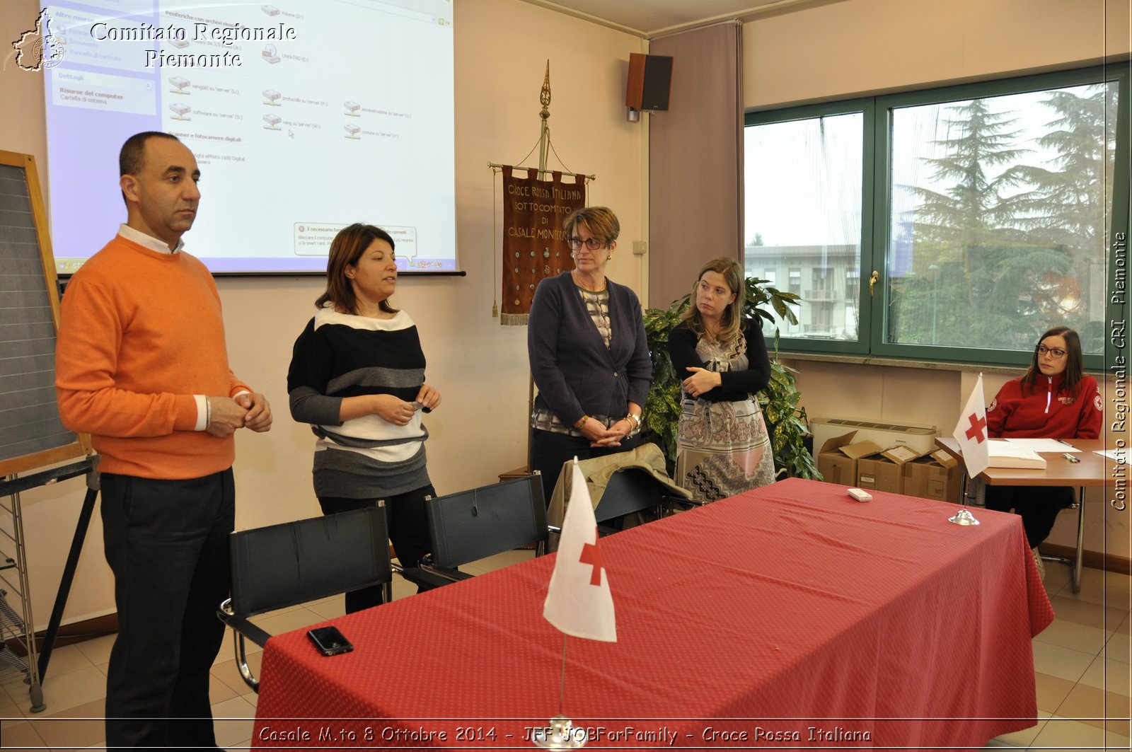 Casale M.to 8 Ottobre 2014 - JFF JOBForFamily - Croce Rossa Italiana- Comitato Regionale del Piemonte