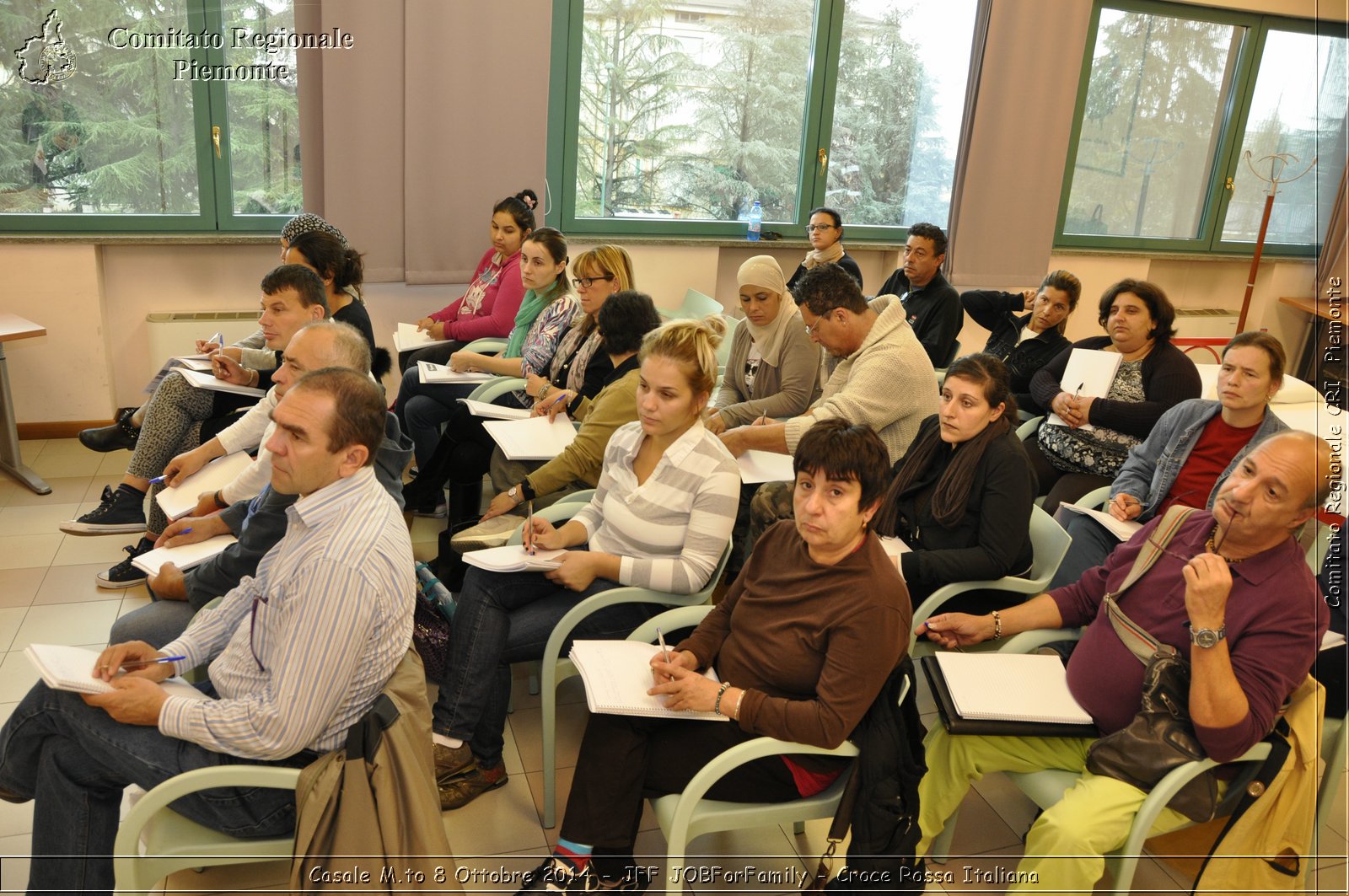 Casale M.to 8 Ottobre 2014 - JFF JOBForFamily - Croce Rossa Italiana- Comitato Regionale del Piemonte