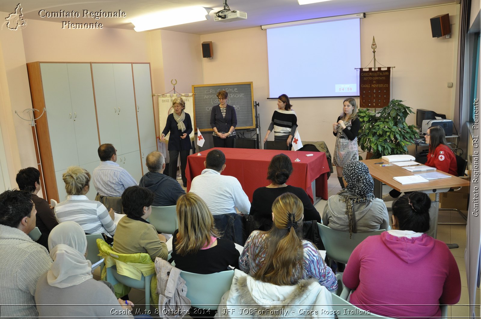 Casale M.to 8 Ottobre 2014 - JFF JOBForFamily - Croce Rossa Italiana- Comitato Regionale del Piemonte