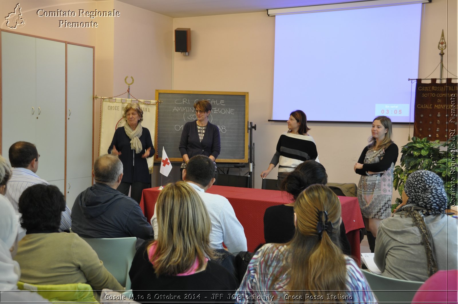 Casale M.to 8 Ottobre 2014 - JFF JOBForFamily - Croce Rossa Italiana- Comitato Regionale del Piemonte