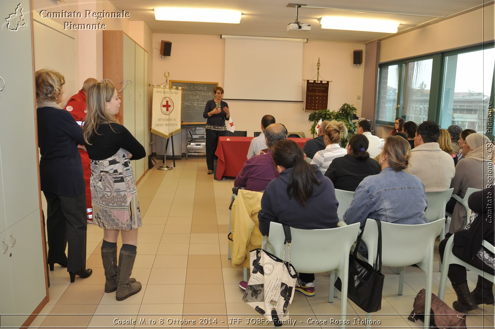 Casale M.to 8 Ottobre 2014 - JFF JOBForFamily - Croce Rossa Italiana- Comitato Regionale del Piemonte