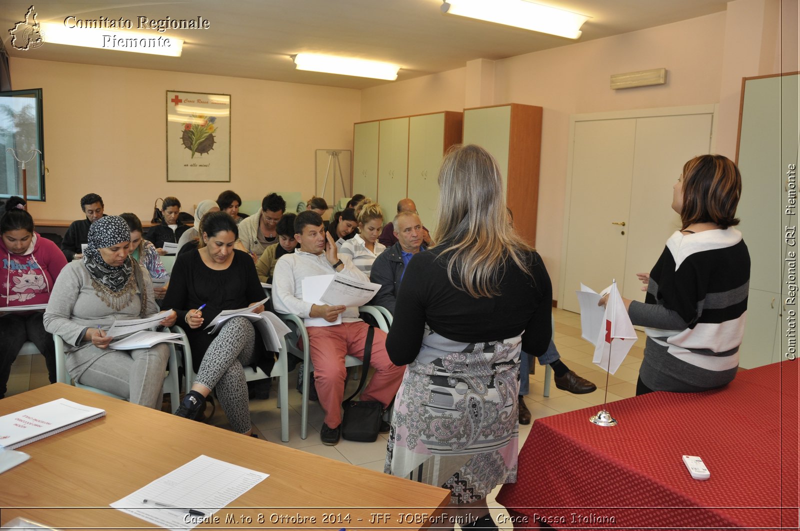 Casale M.to 8 Ottobre 2014 - JFF JOBForFamily - Croce Rossa Italiana- Comitato Regionale del Piemonte