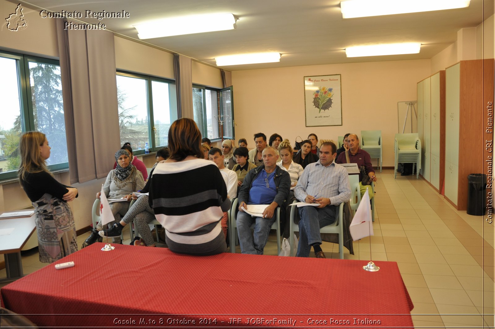 Casale M.to 8 Ottobre 2014 - JFF JOBForFamily - Croce Rossa Italiana- Comitato Regionale del Piemonte