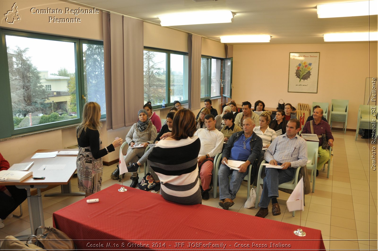 Casale M.to 8 Ottobre 2014 - JFF JOBForFamily - Croce Rossa Italiana- Comitato Regionale del Piemonte