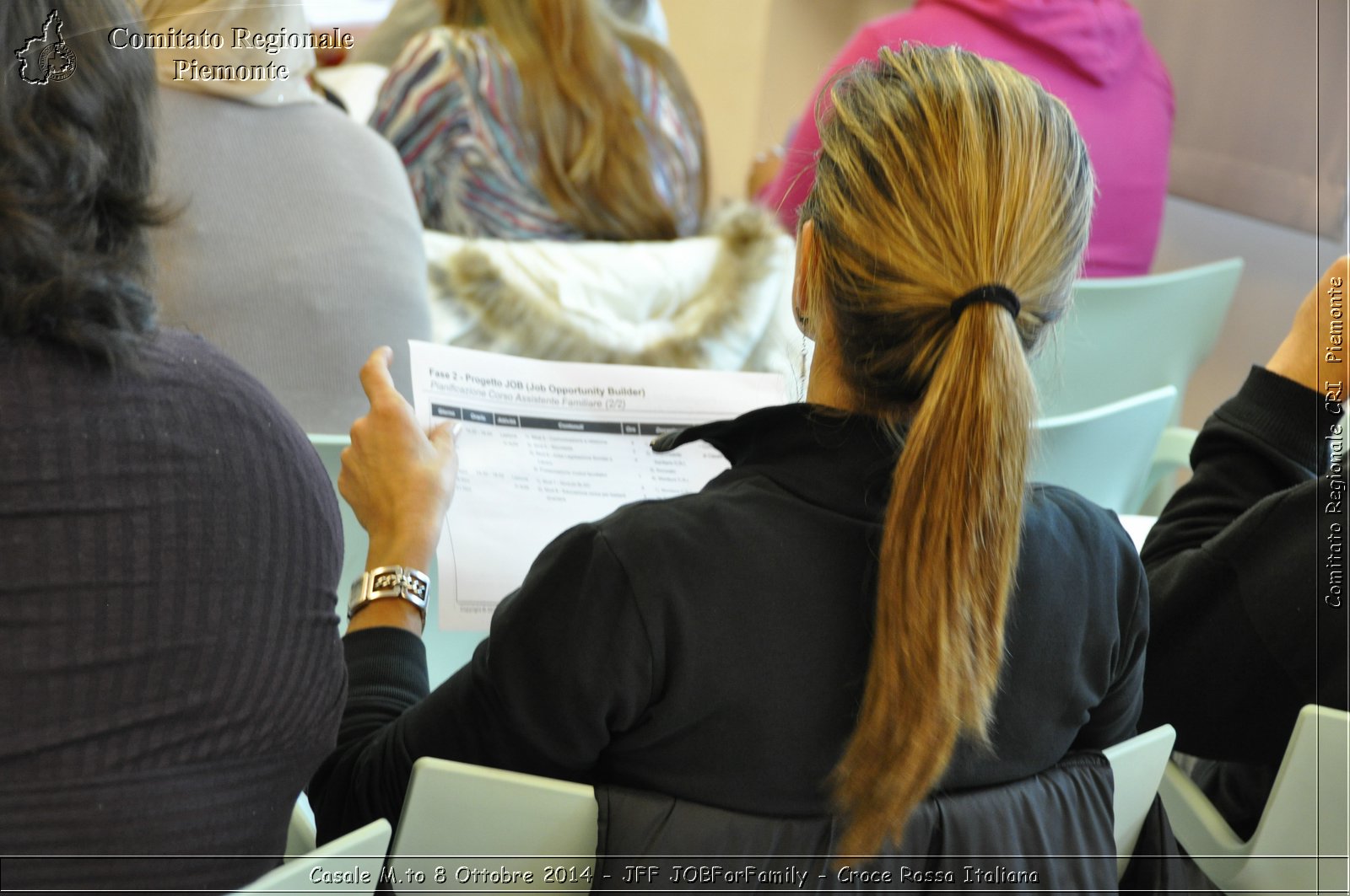 Casale M.to 8 Ottobre 2014 - JFF JOBForFamily - Croce Rossa Italiana- Comitato Regionale del Piemonte