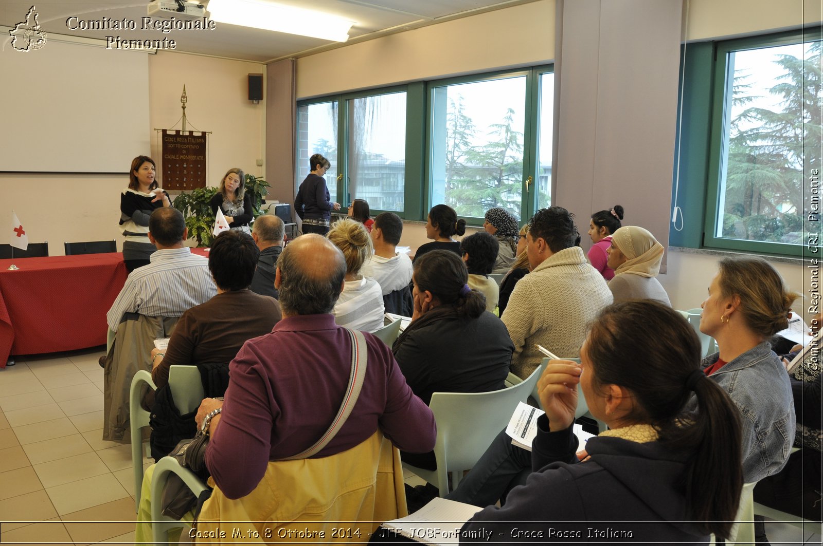 Casale M.to 8 Ottobre 2014 - JFF JOBForFamily - Croce Rossa Italiana- Comitato Regionale del Piemonte