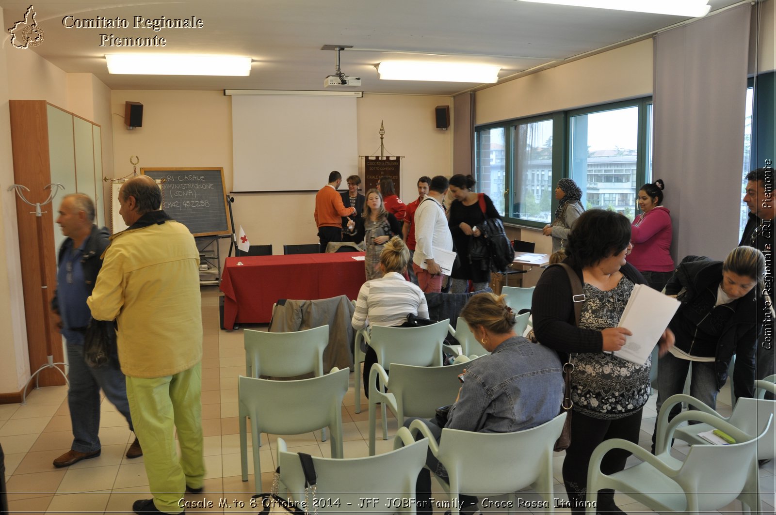 Casale M.to 8 Ottobre 2014 - JFF JOBForFamily - Croce Rossa Italiana- Comitato Regionale del Piemonte