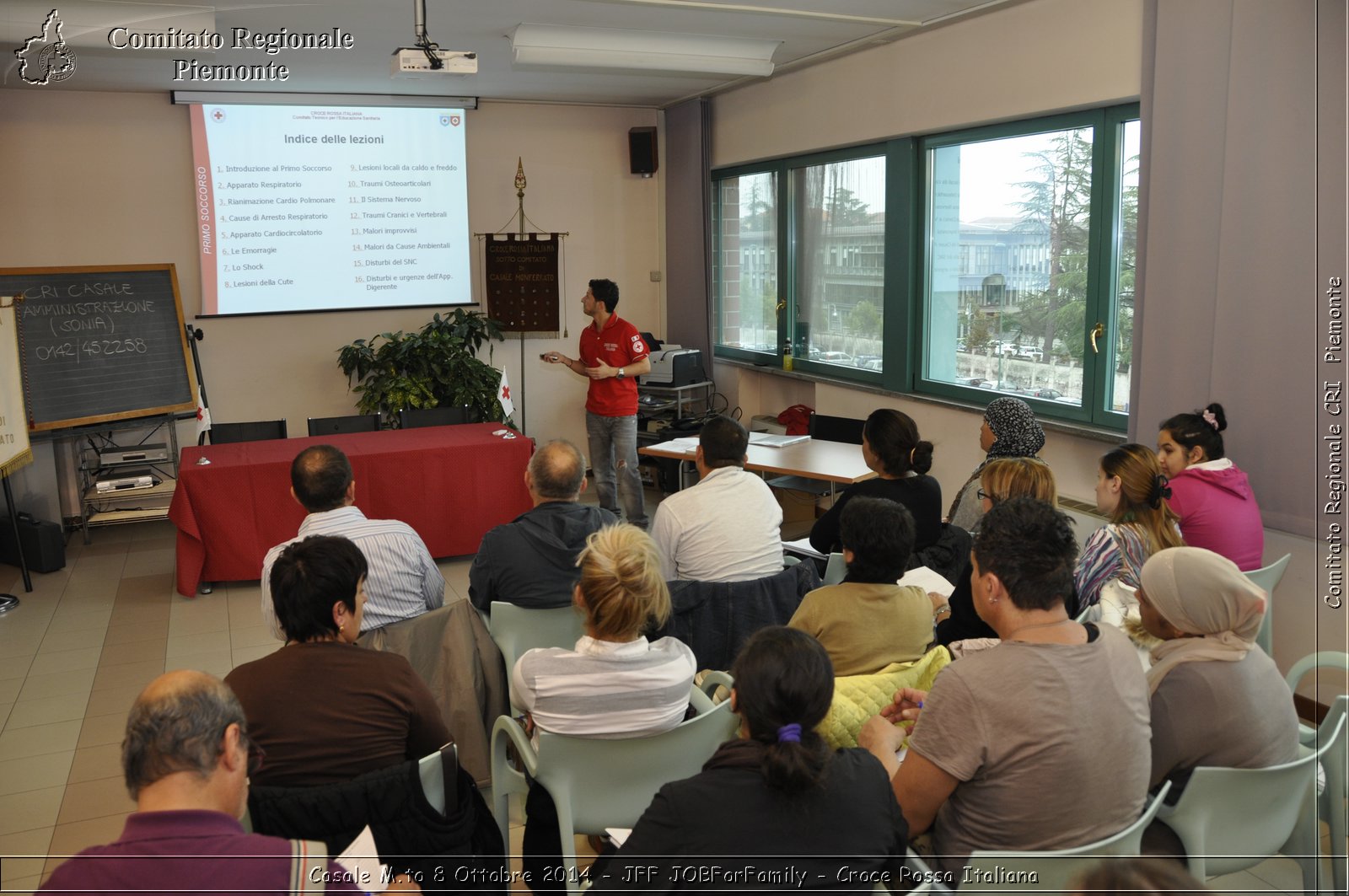 Casale M.to 8 Ottobre 2014 - JFF JOBForFamily - Croce Rossa Italiana- Comitato Regionale del Piemonte