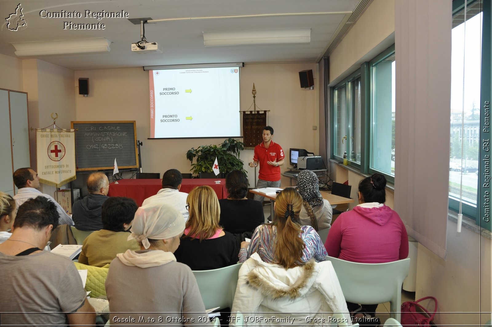 Casale M.to 8 Ottobre 2014 - JFF JOBForFamily - Croce Rossa Italiana- Comitato Regionale del Piemonte