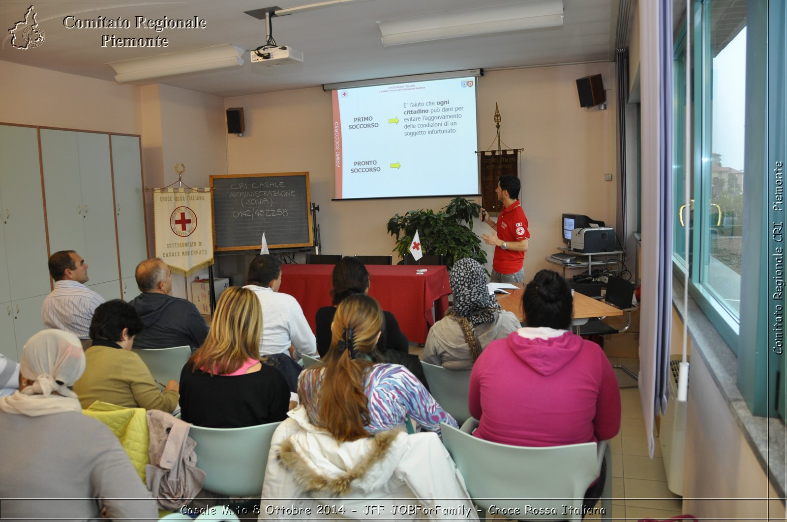 Casale M.to 8 Ottobre 2014 - JFF JOBForFamily - Croce Rossa Italiana- Comitato Regionale del Piemonte