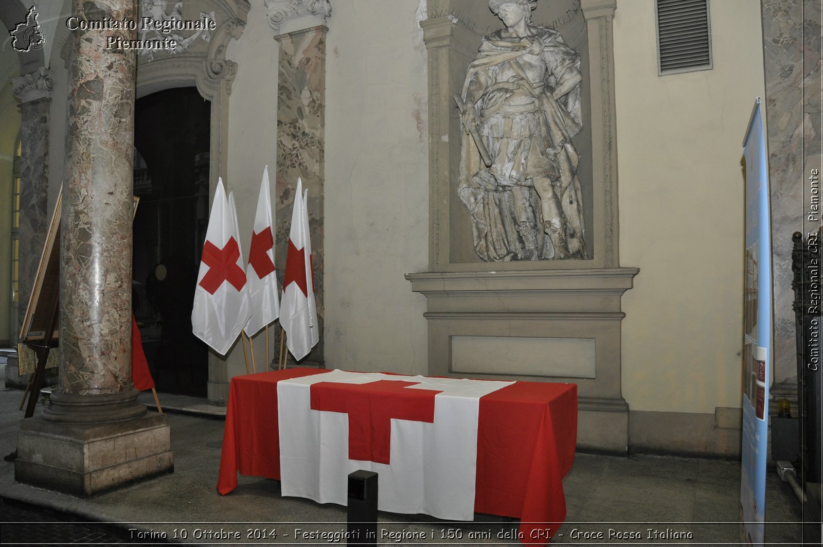 Torino 10 Ottobre 2014 - Festeggiati in Regione i 150 anni della CRI - Croce Rossa Italiana- Comitato Regionale del Piemonte