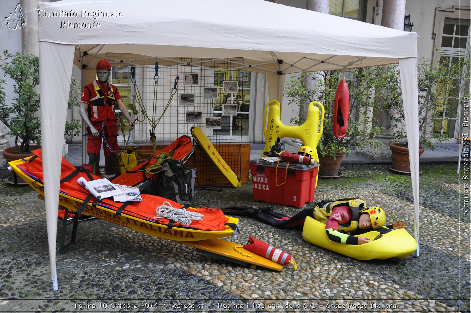 Torino 10 Ottobre 2014 - Festeggiati in Regione i 150 anni della CRI - Croce Rossa Italiana- Comitato Regionale del Piemonte