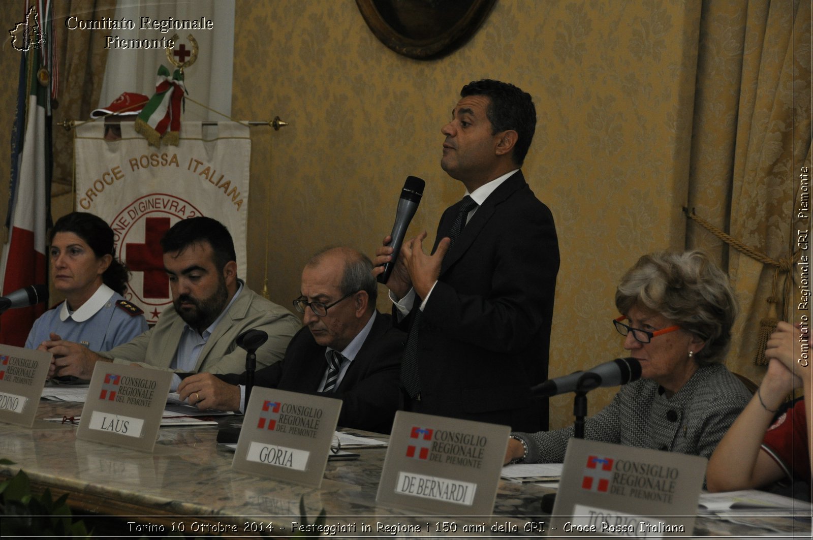 Torino 10 Ottobre 2014 - Festeggiati in Regione i 150 anni della CRI - Croce Rossa Italiana- Comitato Regionale del Piemonte