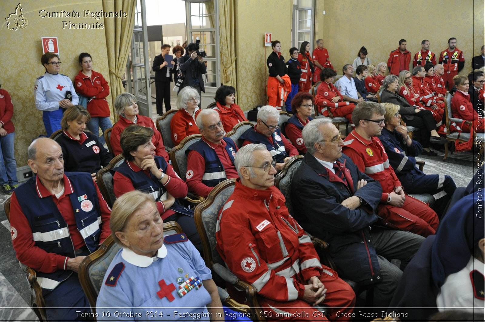 Torino 10 Ottobre 2014 - Festeggiati in Regione i 150 anni della CRI - Croce Rossa Italiana- Comitato Regionale del Piemonte