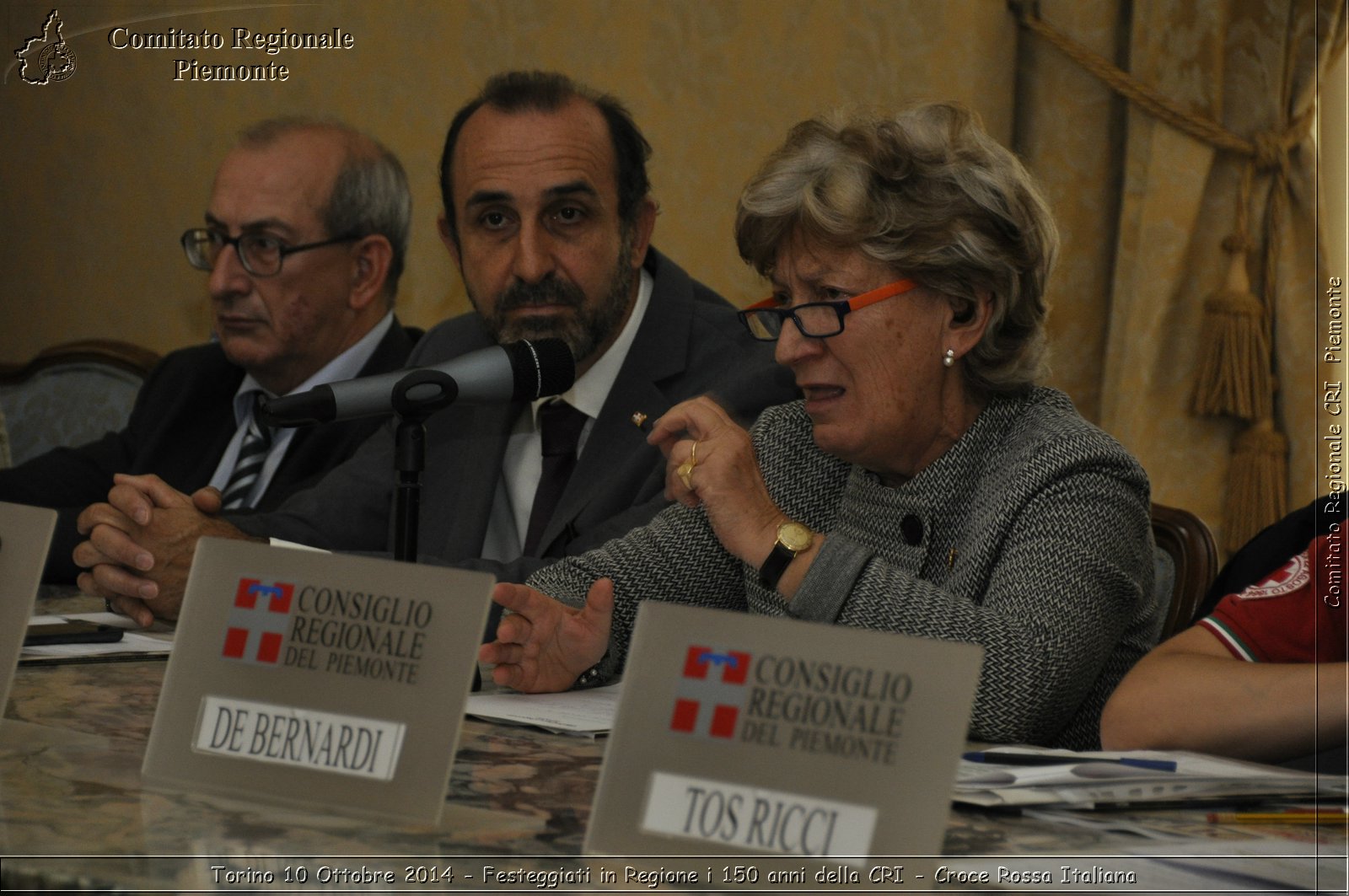 Torino 10 Ottobre 2014 - Festeggiati in Regione i 150 anni della CRI - Croce Rossa Italiana- Comitato Regionale del Piemonte