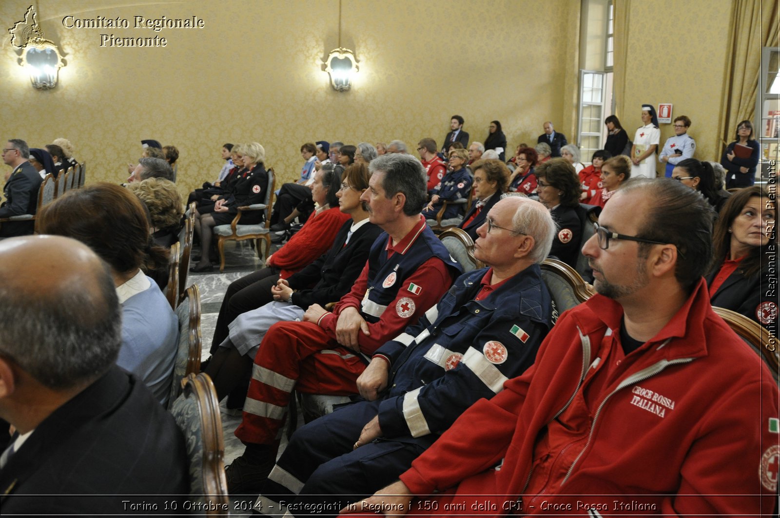 Torino 10 Ottobre 2014 - Festeggiati in Regione i 150 anni della CRI - Croce Rossa Italiana- Comitato Regionale del Piemonte