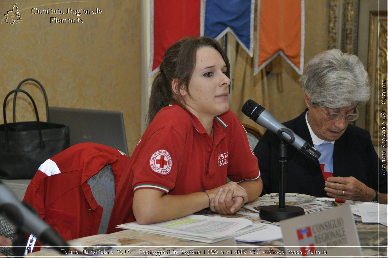 Torino 10 Ottobre 2014 - Festeggiati in Regione i 150 anni della CRI - Croce Rossa Italiana- Comitato Regionale del Piemonte