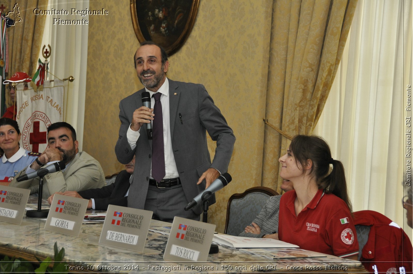 Torino 10 Ottobre 2014 - Festeggiati in Regione i 150 anni della CRI - Croce Rossa Italiana- Comitato Regionale del Piemonte