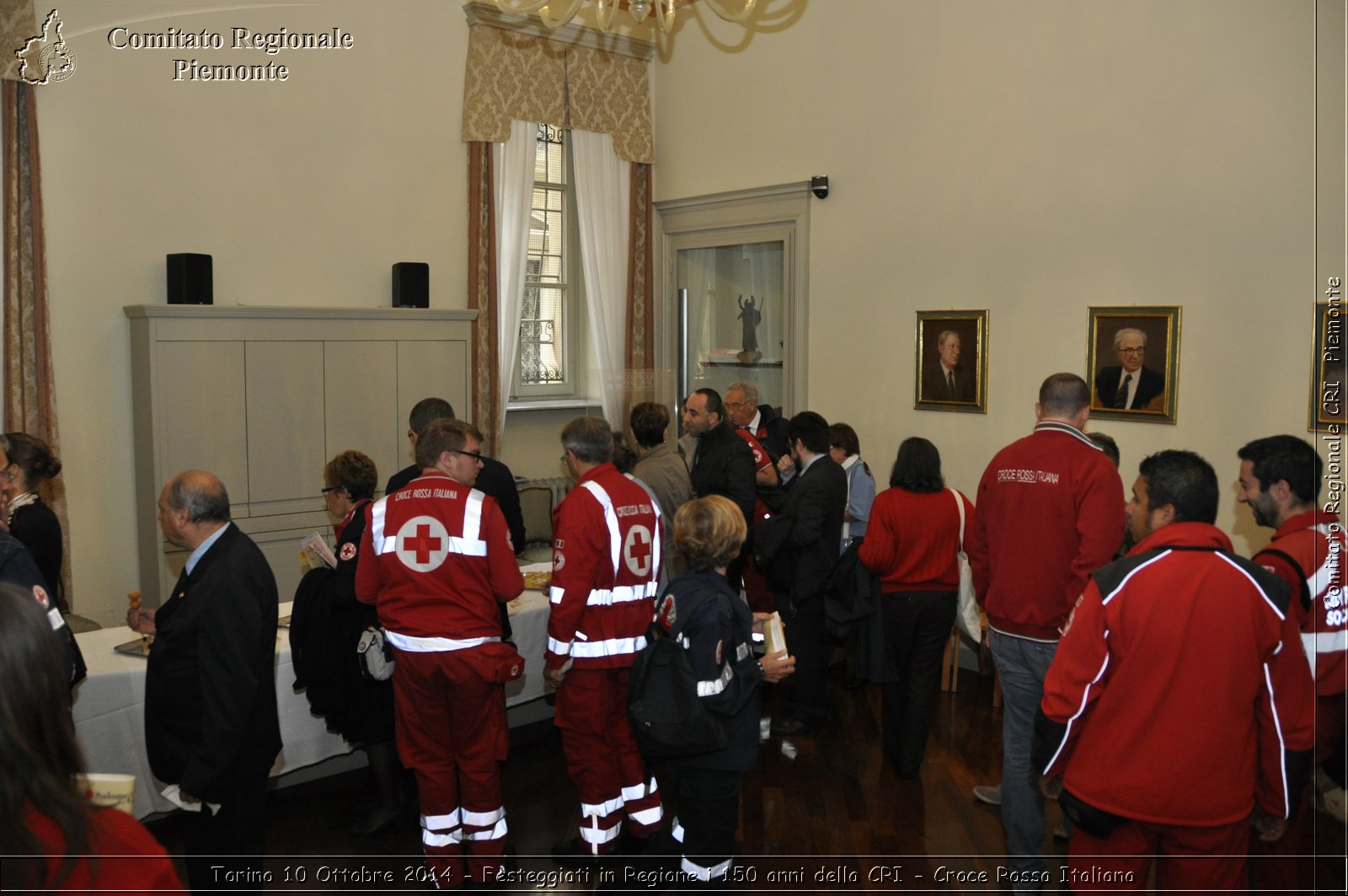 Torino 10 Ottobre 2014 - Festeggiati in Regione i 150 anni della CRI - Croce Rossa Italiana- Comitato Regionale del Piemonte